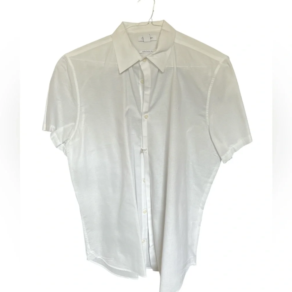 Calvin Klein short sleeve button down - Picture 1 of 4